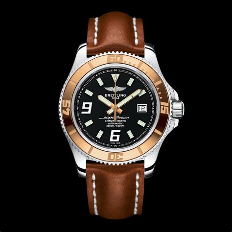 breitling superocean 44 steel gold